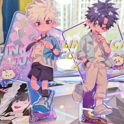 Link Click Series Acrylic Desktop Decorate Standing Sign Collect Cartoon Gift