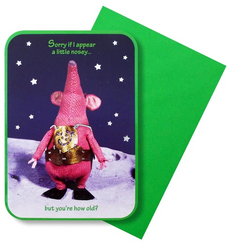 The Clangers Geburtstag Packung 17 Rechteckig Karten Glückwünsch 17cm X 12 CM - Bild 2 von 18