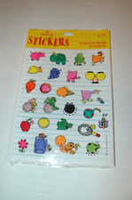 Vintage 1984 Hallmark Cards Stickers 4 Sheets New In Pack Scrapbooking Cute