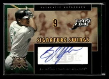 2005 Fleer National Pastime B.J. Upton Signature Swings Gold Auto /199 FX1797