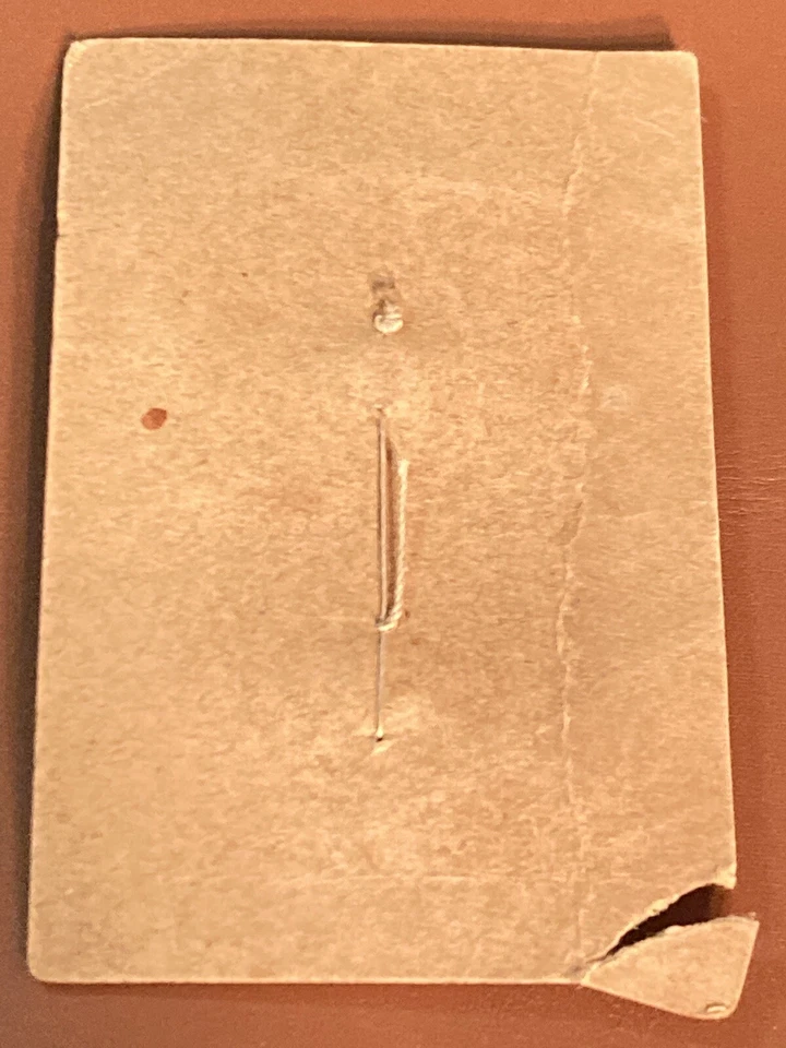 Vintage Luckyday Round Pearl Buttons Self Shank 3/4" 2 NEW on Card - Image 2 of 4