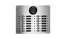 DC Circuit Breaker Panel with Xantrex Linklite Monitor