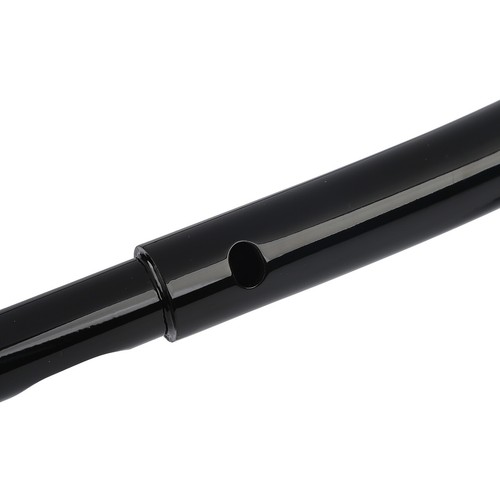 Gloss Black 1.25" Low Rise Z Bar 6" Rise Handlebar Fits For Harley Road King - Picture 12 of 14