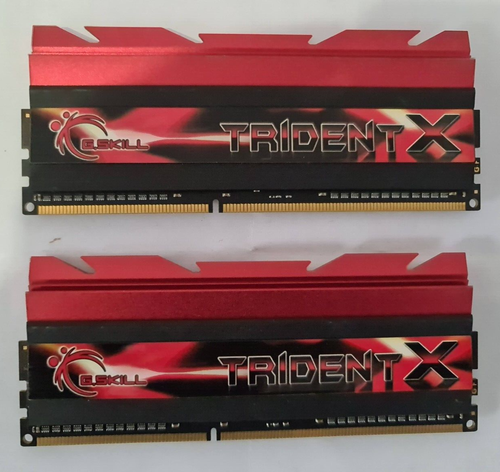 Kit ram 8GB 8GO 2 X 4GB G.SKILL TRIDENT X F3-2400C10D-8GTX - Photo 2/2