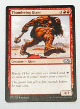 Thundering Giant MTG RED Card #165 Magic the Gathering Magic 2015 (M15)