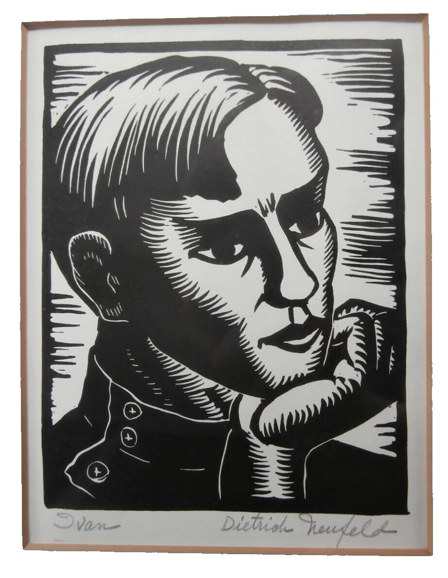 Impresiones de arte modernista militar de papel