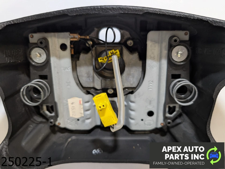 Volante de couro Volkswagen Golf 2.0L fabricante de equipamento original 1999-2003 - Imagem 4 de 4