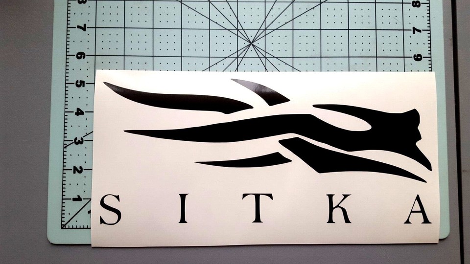 SITKA [LARGE] VINYL DECAL STICKER - 7