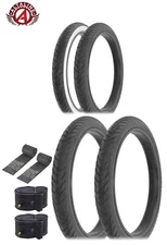 AltaLine 26" x 3.00" CRUISER SLICK Chopper TIRE BICYCLE Fat BIKE Rat Rod 6pc SET