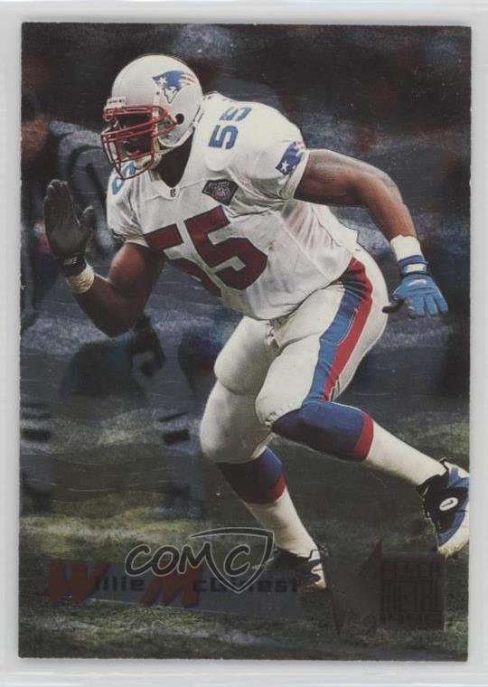 1995 Fleer Metal Willie McGinest #114
