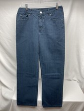 Liz Claiborne Vintage Dress Pants 10P Straight Leg Navy Blue Lizwear Women's