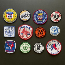 12 1980s Soccer Club Patches   From VA - DC - MD - MI - MA