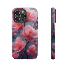 Phone Ink - iPhone  Galaxy  Pixel Case - Pink Orchid Flower Blossom