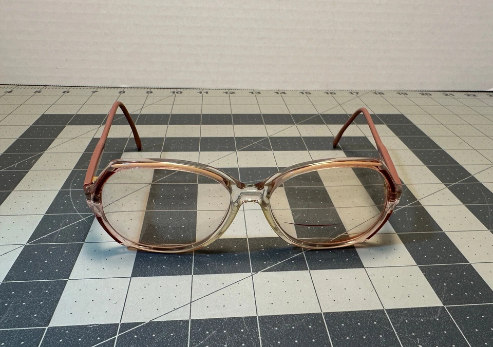 BONITAS GAFAS GUCCI GG 2102 de los 80 47E ROSA 55-17-135 de gran tamaño - SOLO MARCO Foto 2 de 4