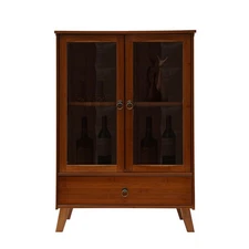 Retro Sideboard Buffet Storage Cabinet w/Drawer Cupboard Kitchen Living Room