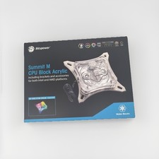 Bitspower CPU Water Block Summit M Silver Met...
