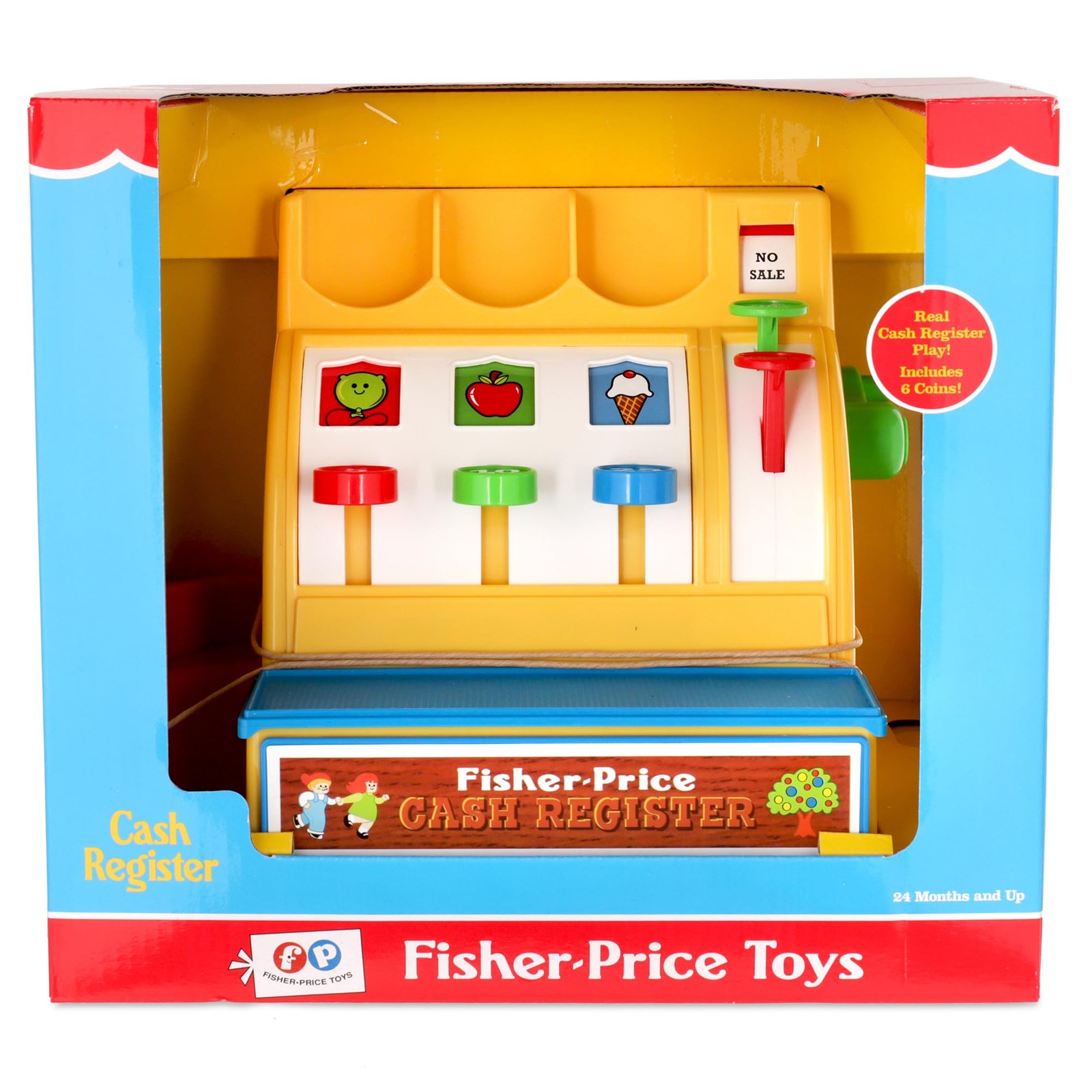 как выглядит Fisher-Price Classics - Retro Cash Register - Great Pre-School Gift for Girls... фото
