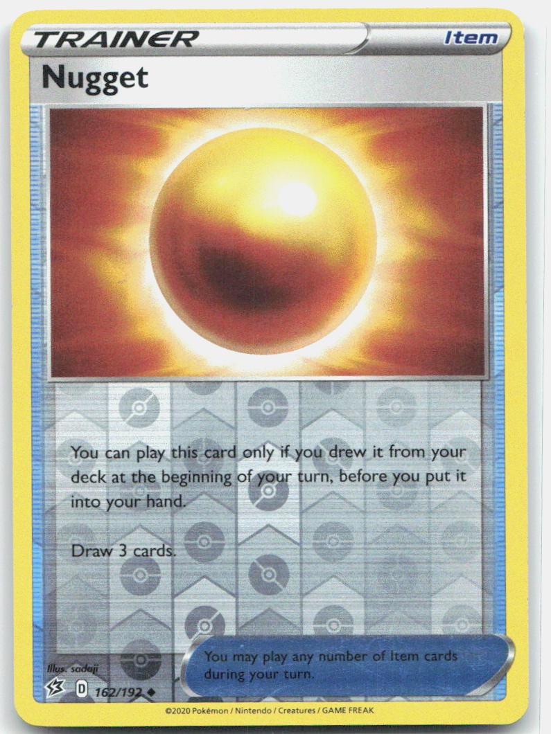 Pokemon TCG Nugget 162/192 SWSH02: Rebel Clash Reverse Holo NM