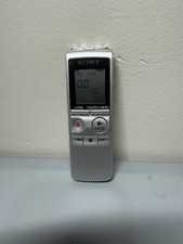 SONY IC Recorder ICD-BX800 Silver Handheld Digital Voice Recorder Tested