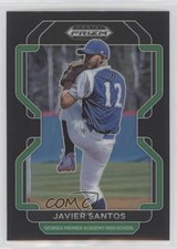 2022 Panini Prizm Draft Picks Black Prizm Javier Santos #PDP211 05ct