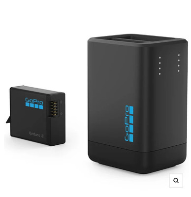 GoPro - Dual Battery Charger + Enduro 2 Battery (Mission 1 Series + HERO13)