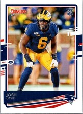 2020 Panini Donruss Josh Uche #287