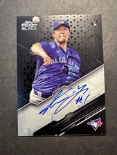 2020 Topps Chrome Black Chrome Black Shun Yamaguchi #CBA-SY Rookie Auto RC