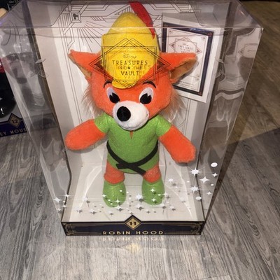 Disney Treasures From the Vault Limited Edition Robin Hood 14'' Plush New In Box