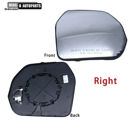 Passenger Side Mirror Glass Heat＆Blind Spot Fit 2022-2025 Toyota Tundra/Sequoia