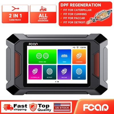 Fit For Detroit Diesel Heavy Duty Truck Scanner DPF Regen All System Diagnostic