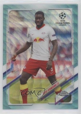 2020 Chrome UEFA Champions League Aqua Wave Refractor /199 Dayot Upamecano 0s9u