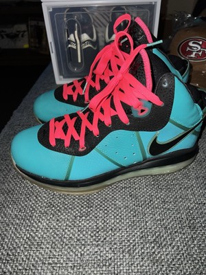 Nike Air OG Retro LeBron 8 Retro Pre-Heat South Beach 2010 Size 9 100% Authentic