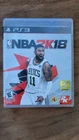 NBA 2K18 (Sony PlayStation 3 Edition, 2017) Excellent Condition, CIB Tested