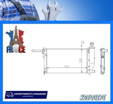 Radiateur Peugeot 605