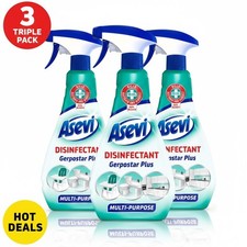 Asevi Bathroom Disinfectant cleaner spray 720ml x 3 8.33 per litre
