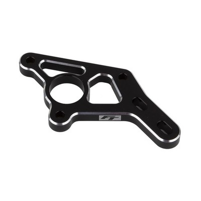 Team Associated RC10B7 FT Motor Mount, black aluminum / AE92476