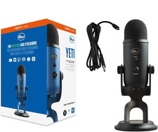 Blue Yeti Professional USB Condenser Microphone for Gaming Podcasting Streaming