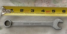 Vintage Duro-Chrome 1/2โ Combination Wrench 12 Point 2233S MADE IN USA