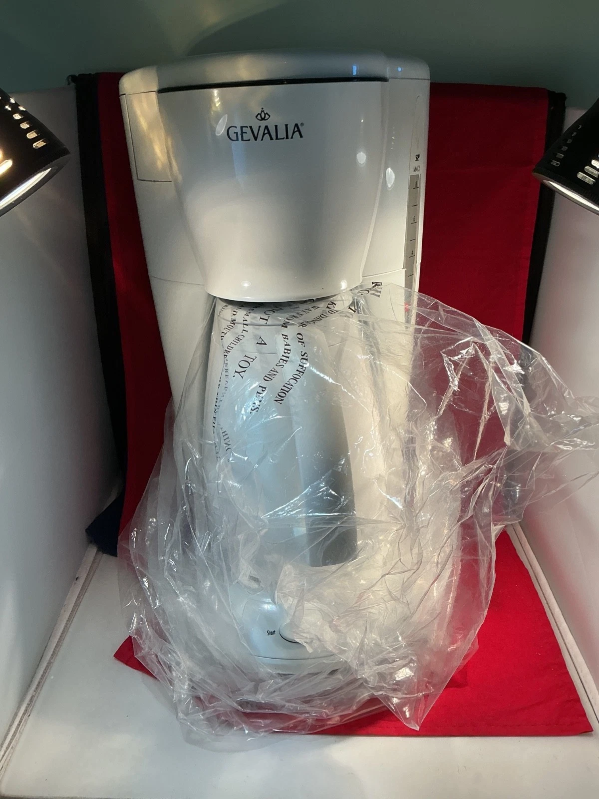 Gevalia 8 Cup Thermal Carafe Coffee Maker C60-bc - White