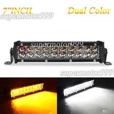 Snow Plow 7142026inch White Amber Strobe Led Work Light Bar Truck Tractor Suv Snow Plow 7142026inch White Amber Strobe Led Work Light Bar Truck Tractor Suv
