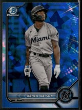 2022 Bowman Draft Sapphire Edition #BDC-35 Kahlil Watson