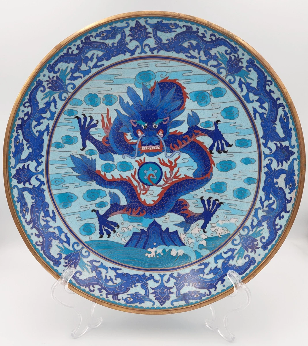 Blue 1900-1940 Antique Chinese Plates for sale | eBay
