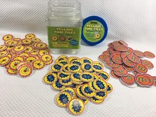 Learning Playground Telling Time Chips 175 Piece Learning Set Ages 3  Up Bn