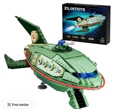 Futuristic Flying Vehicle Building Blocks Set (928 pcs) - DIY Spaceship Toy for