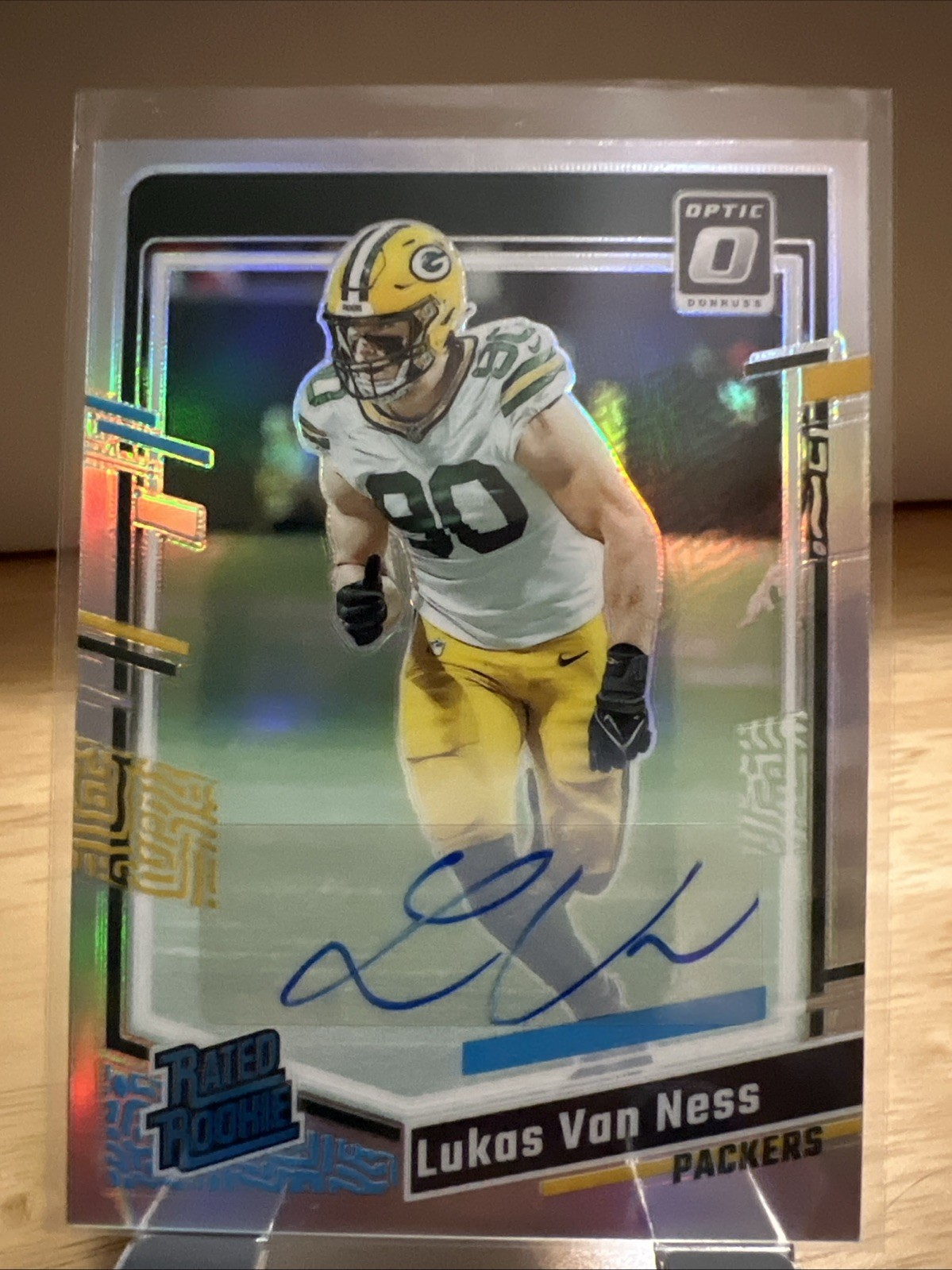 Lukas Van Ness Panini Donruss Optic #240 Holo