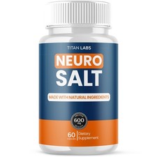  1 Pack Neuro Salt Nootropic All Natural Brain Supplement NeuroSalt 60 Capsules