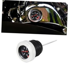 Motorcycle Oil Temperature Dipstick for Harley Softail Twin Cam 2000 Chrome