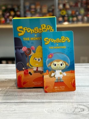 Pop Mart The Monsters Labubu Sponge Box SANDY x PATO figure figurine