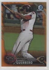 2016 Bowman Chrome Prospects Orange Refractor 18/25 Gabby Guerrero #BCP133 y0i