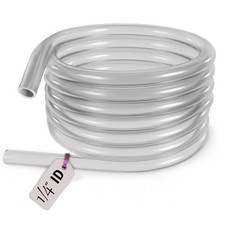 1/4 Fuel Line Gas Hose Tube 1/4" ID x 3/8" OD Replacement Fuel Hose Line Clear